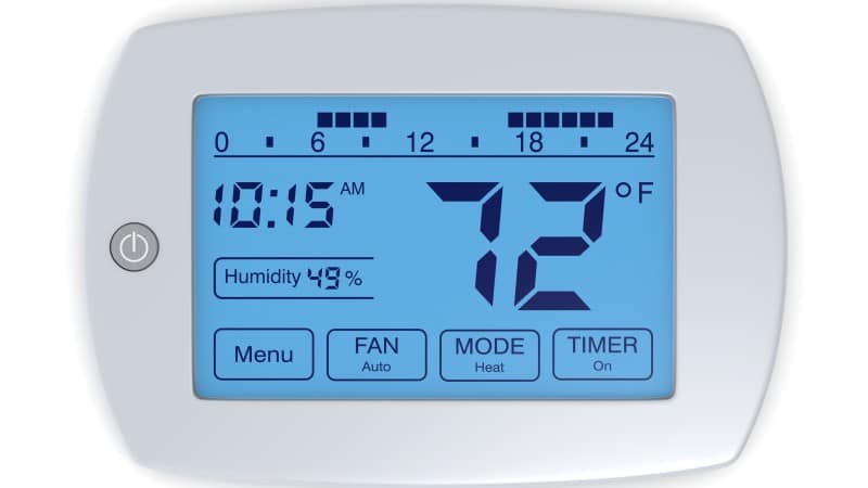 smart hvac thermostat helps save money
