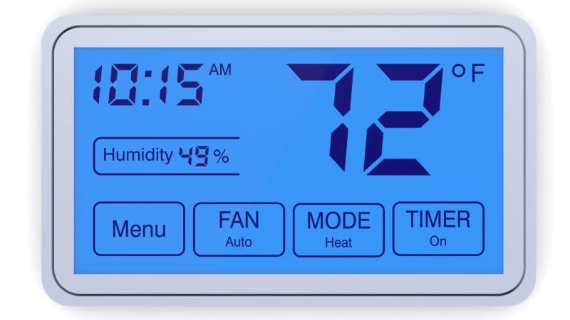 programmable hvac thermostat