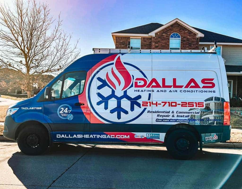 Dallas HVAC Van 3 Dallas HVAC Van 3